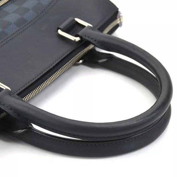 Auth LOUIS VUITTON Damier Cobalt Greenwich Handbag Shoulder Bag authentic - Picture 12 of 16